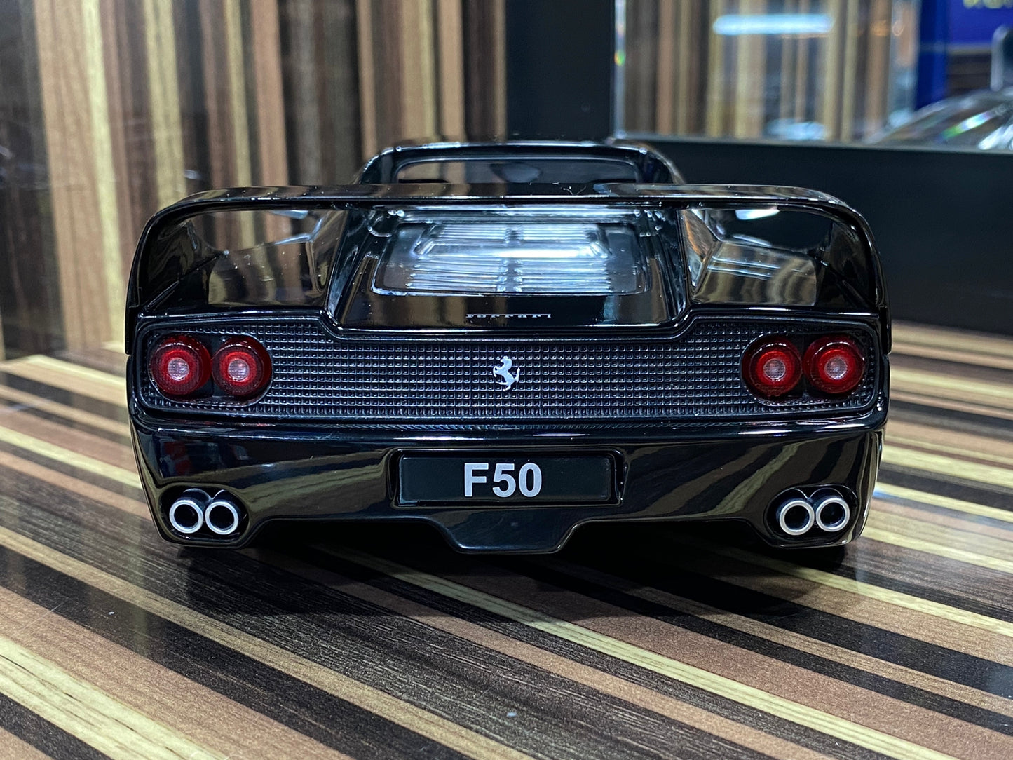 Ferrari F50 Hardtop Black 1/18 Diecast car by KK-Scale