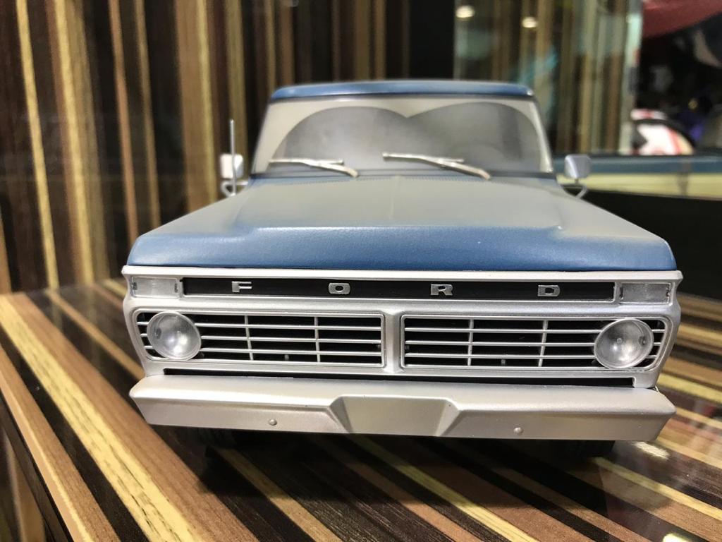 1/18 Resin Ford F-100 Blue & Beige by Green Light