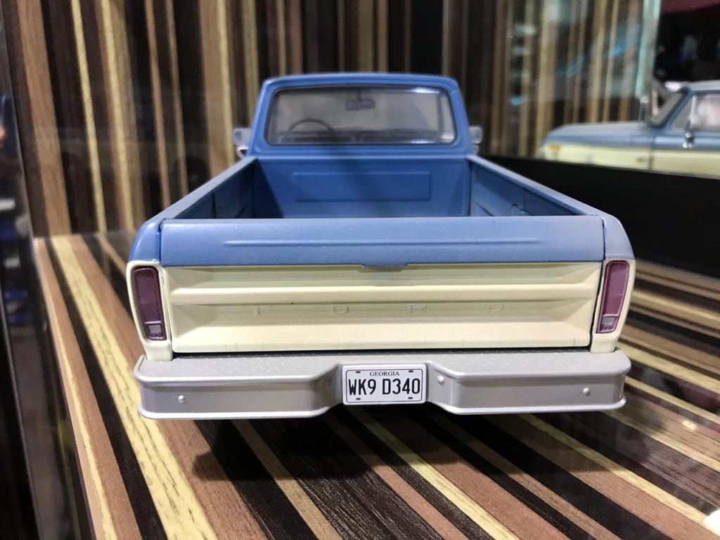 1/18 Resin Ford F-100 Blue & Beige by Green Light