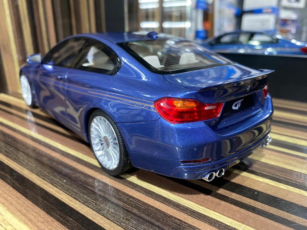 1/18 Diecast BMW Alpina B4 Blue GT Spirit Scale Model Car – dturman.com