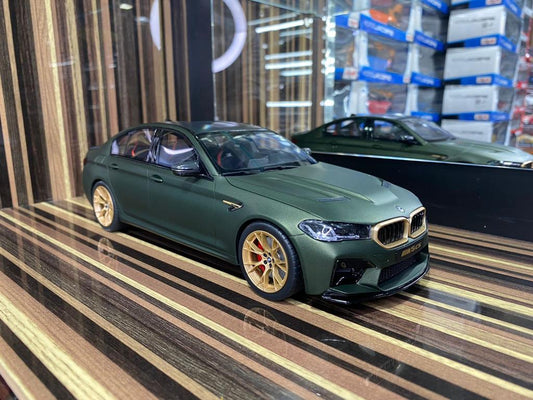 1/18 Diecast BMW M5 Competition Green GT Spirit Scale Model Car