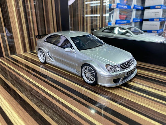 1/18 Resin Mercedes-Benz CLK AMG 2004 Silver Model Car by Otto