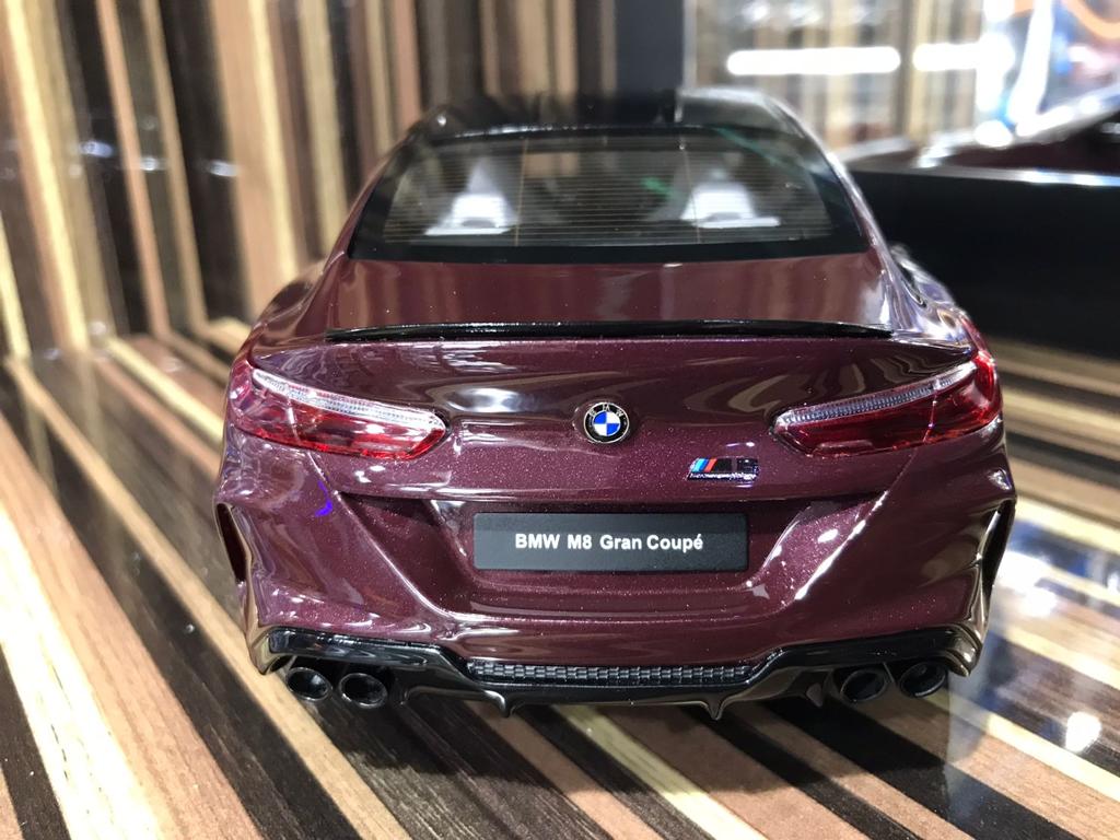 1/18 Diecast BMW M8 Grand Coupe Maroon GT Spirit Scale Model Car –  dturman.com