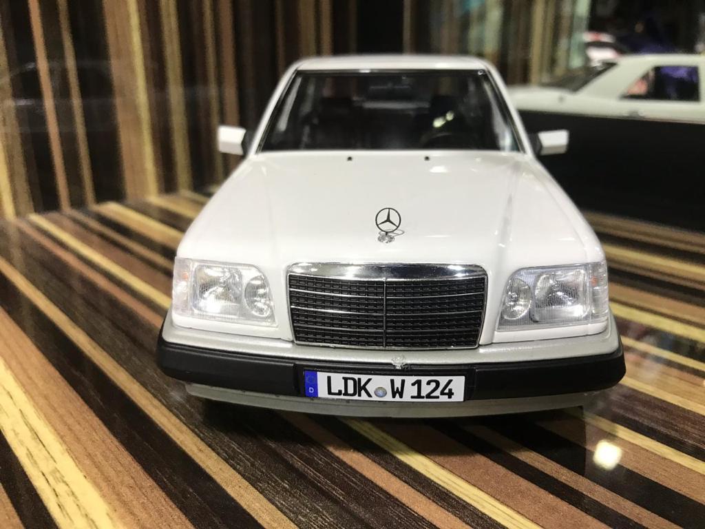 1/18 Resin Mercedes-Benz E320 W124 iScale white Model Car