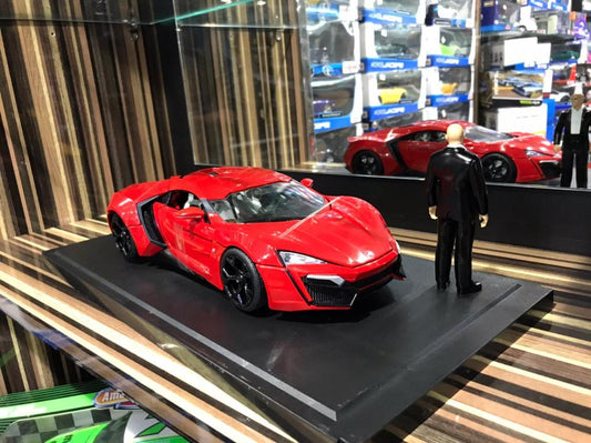 1/18 Diecast DOM Lukan Hypersport Red Miniature car by Jada