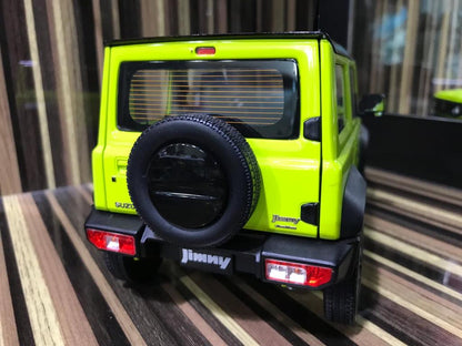 1/18 Diecast Suzuki Jimny Yellow by BM Creations Scale Model Car