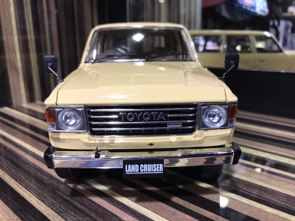 1/18 Diecast Toyota Land Cruiser 60 Beige Kyosho Scale Model Car