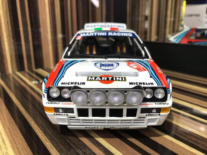 1/18 Diecast Lancia Delta Martini Racing White Kyosho Scale Model Car