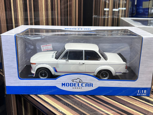 1/18 Resin BMW Turbo 2002 White by  Model Car Group (MCG)