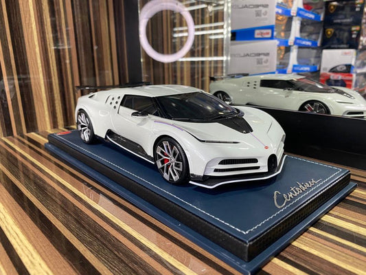 1/18 Resin Bugatti Centodieci White Model car by MR Collection