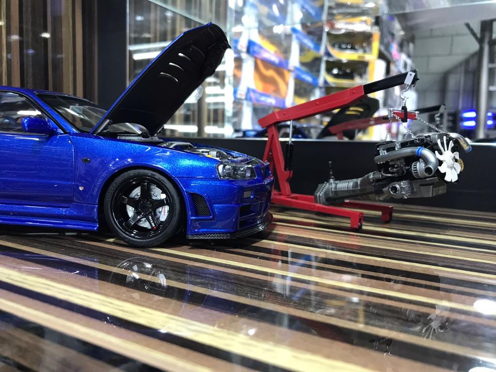 Nissan Skyline GT-R R34 Nismo Z-tune Motorhelix