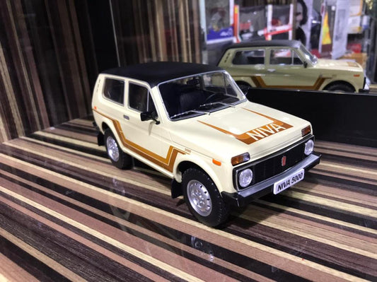 1/18 Resin Lada Niva 5000 Beige Model Car by MCG