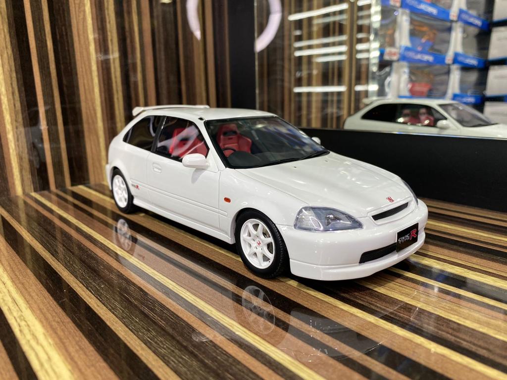 1/18 Resin Honda Civic Type R White Model Car by Otto