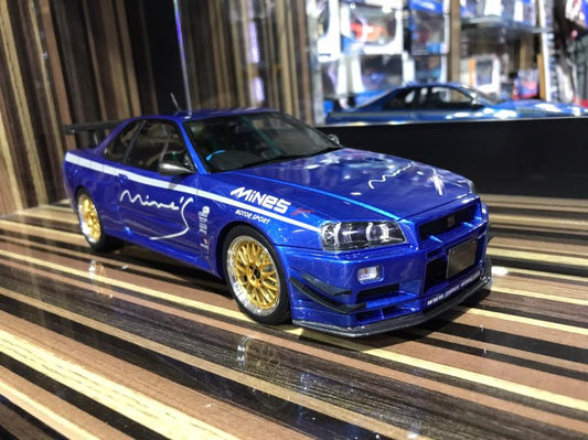 Nissan Skyline GT-R R34 (BNR4) Mines Otto