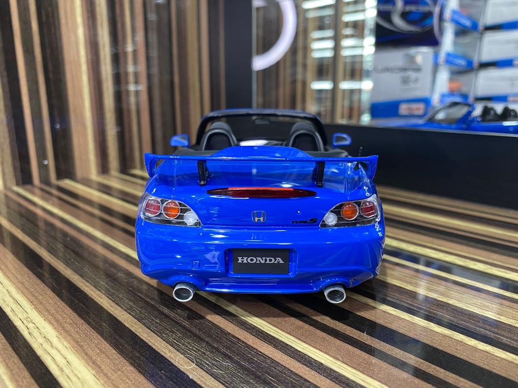 1/18 Resin Honda S2000 Blue Model Car by Otto