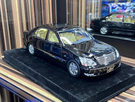 1/18 Diecast Lexus LS430 Black IVY Models Scale Model Car