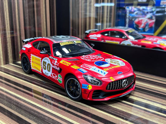 1/18 Diecast Mercedes-Benz AMG GTR Red Almost Real Scale Model Car