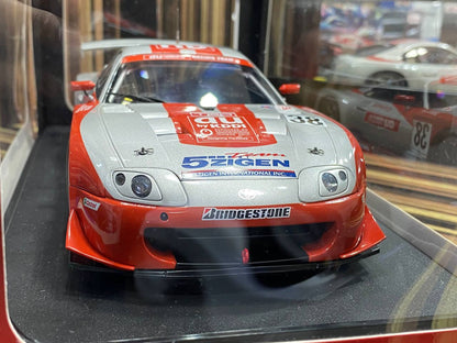 1/18 Diecast Toyota Supra Silver Autoart Scale Model Car