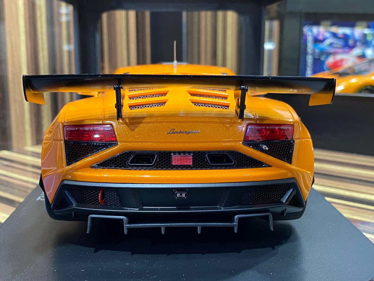 1/18 Diecast Lamborghini Gallardo GT3 FL2 Orange AUTOart Scale Model Car