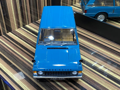 1/18 Diecast Land Rover Range Rover 2Doors Blue Almost Real Scale Model Car