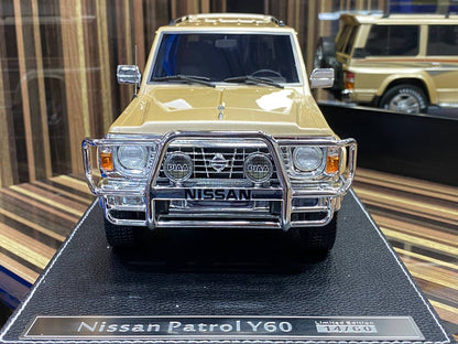 1/18 Diecast Nissan Patrol Super Safari Y60 IVY Models Scale Model Car