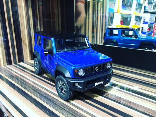 1/18 Diecast Suzuki Jimny Blue by BM Creations Scale Model Car