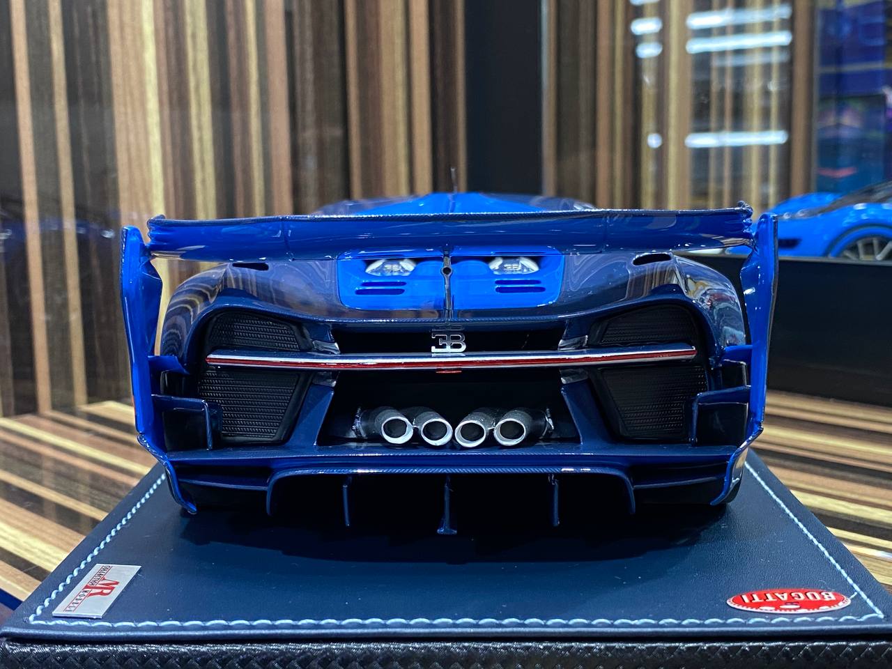 1/18 Resin Bugatti Vision GT Blue Model Car by MR Collection