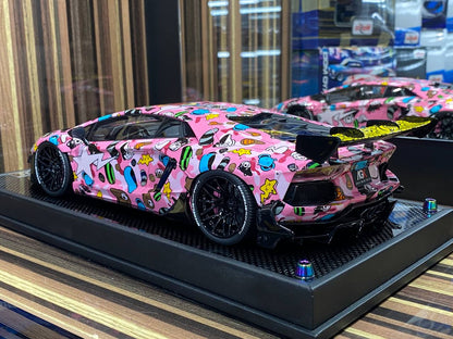 1/18 Resin Lamborghini Aventador LBWK Model Car by Timothy&Pierre