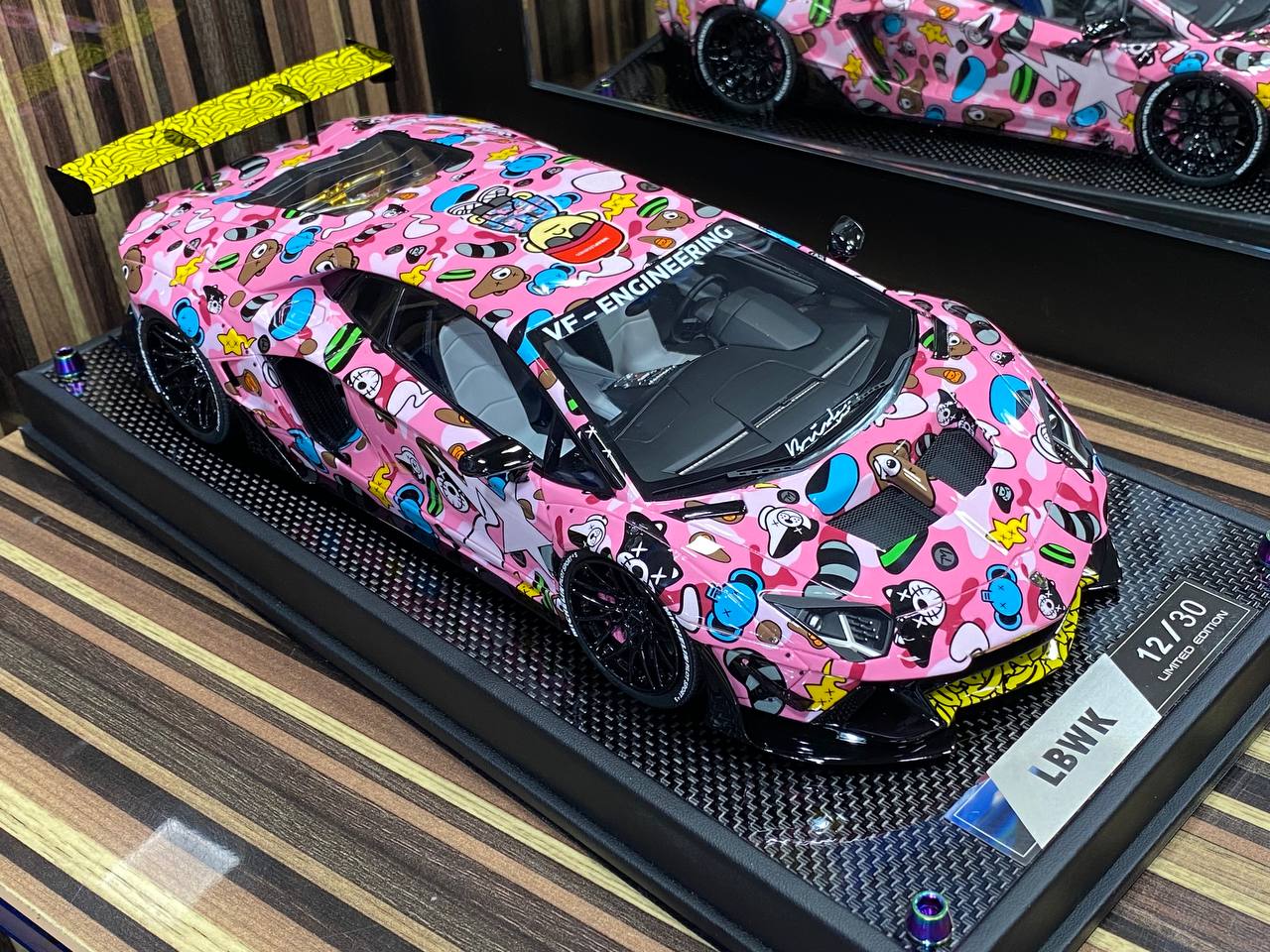 1/18 Resin Lamborghini Aventador LBWK Model Car by Timothy&Pierre