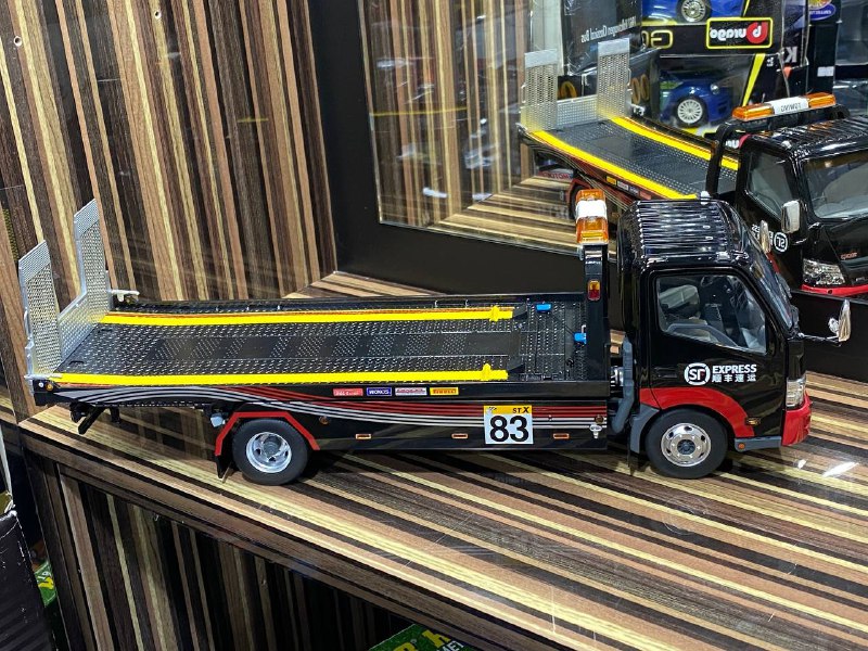 Hino 300 SF Express Flatbed Tow Truck TINY