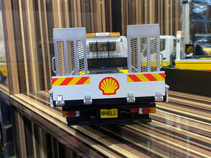 1/18 Diecast Hino 300 Shell Flatbed Tow Truck Yellow by TINY