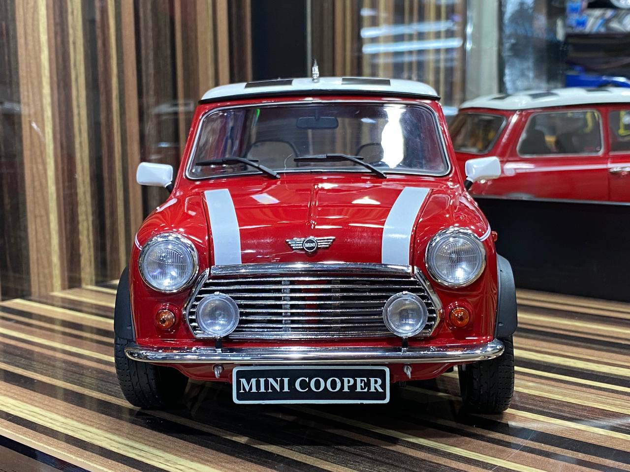 1/12 Diecast Mini Cooper Classic Kilo Works Red Model car 