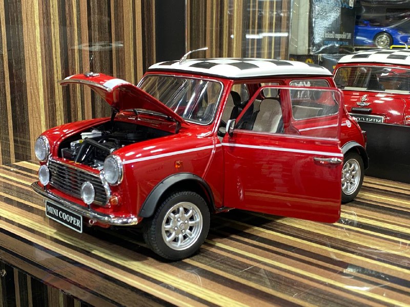 1/12 Diecast Mini Cooper Classic Kilo Works Red Model car – dturman.com