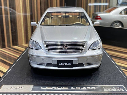 1/18 Diecast Lexus LS430 Silver IVY Models Scale Model Car