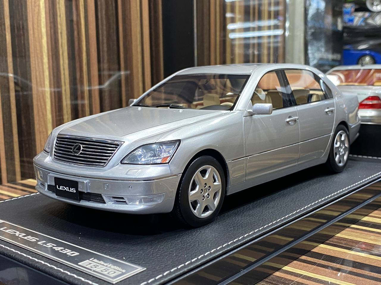 1/18 Diecast Lexus LS430 Silver IVY Models Scale Model Car