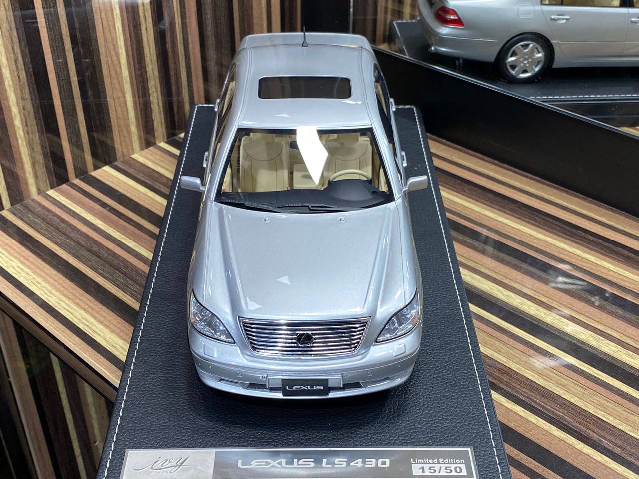 1/18 Diecast Lexus LS430 Silver IVY Models Scale Model Car