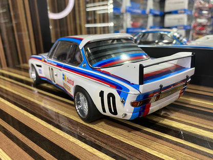 1/18 Diecast BMW 3.0 CSL White by AA