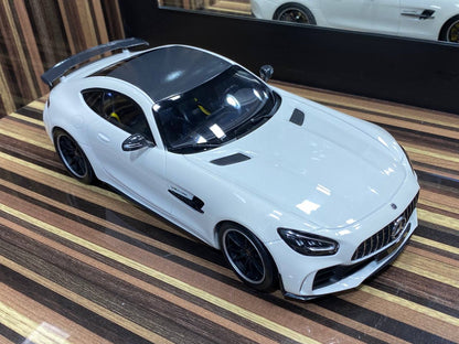 1/18 Resin Mercedes-Benz AMG GTR White by Minichamps