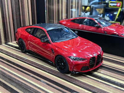 1/18 Resin BMW M4 Maroon Model Car by Top Speed