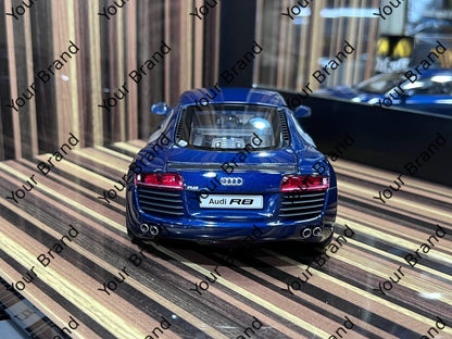 1/18 Diecast Audi R8 Kyosho Scale Model Car - Diecast model car by dturman.com - Kyosho