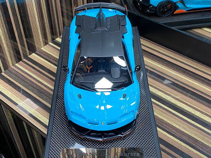 1/18 Resin Lamborghini Cabrera MANSORY Blue by Timothy & Pierre