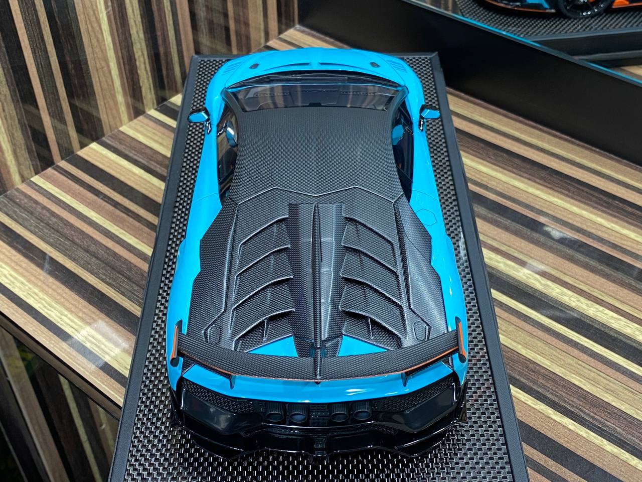 1/18 Resin Lamborghini Cabrera MANSORY Blue by Timothy & Pierre