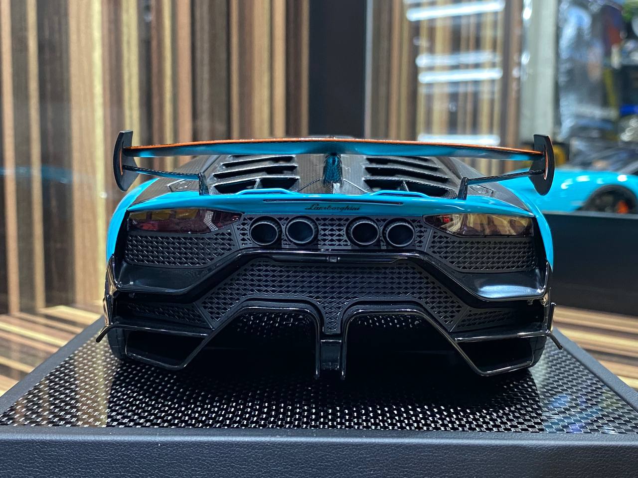 1/18 Resin Lamborghini Cabrera MANSORY Blue by Timothy & Pierre