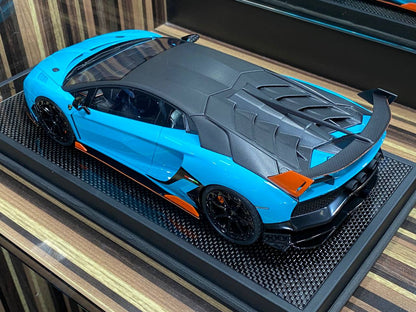 1/18 Resin Lamborghini Cabrera MANSORY Blue by Timothy & Pierre