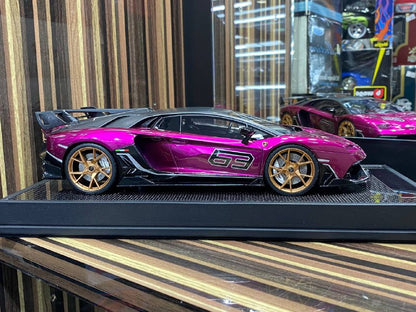 1/18 Resin Lamborghini Cabrera MANSORY Purple Model Car by Timothy & Pierre