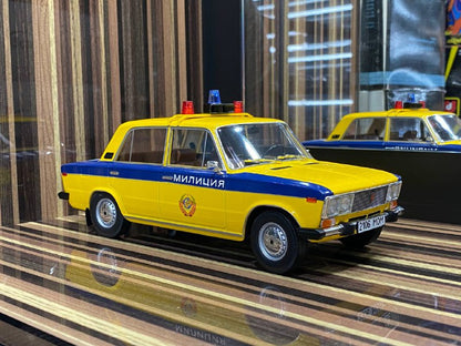 1/18 Resin Lada 1600 USSR Police Yellow by Triplenine