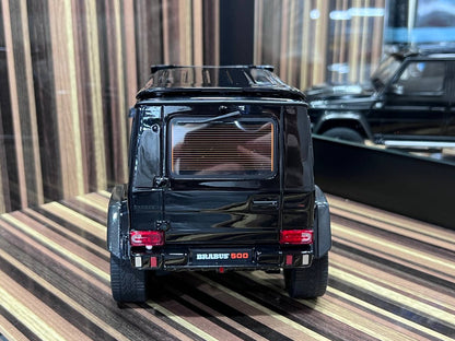 1/18 Diecast Mercedes-Benz Brabus 500 4x4 Black GT Spirit Scale Model Car