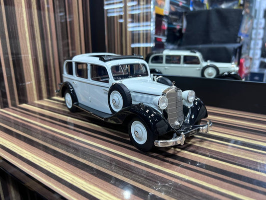 1/18 Resin Mercedes-Benz 260D Pullman 1936 Grey Model Car by Triplenine