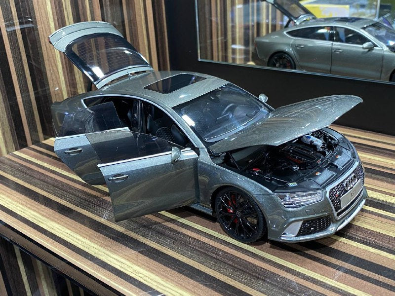 1/18 Audi RS 7 KengFai Silver Model Car