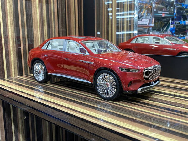 1/18 Resin Mercedes-Maybach Vision Ultimate Luxury Red Miniature car by  Schuco